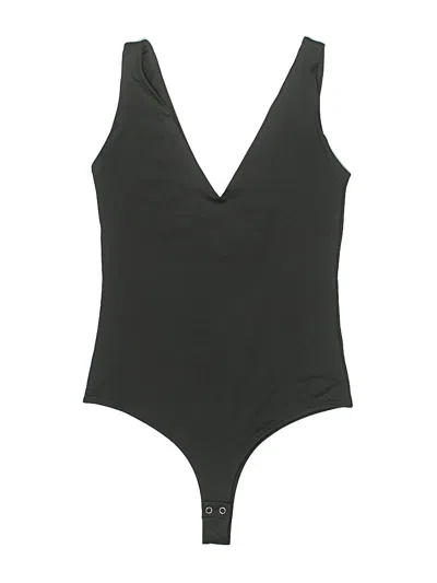 Pre-owned Reoria Bodysuit In Black
