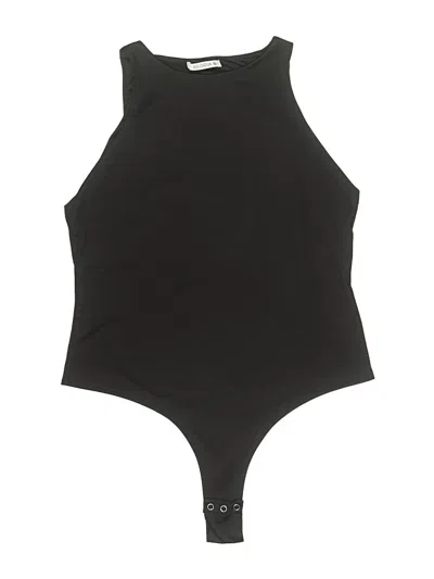 Pre-owned Reoria Bodysuit In Black