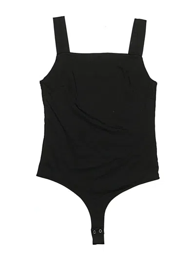 Pre-owned Reoria Bodysuit In Black