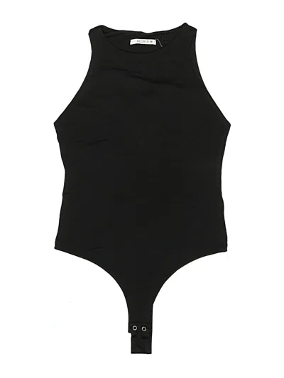 Pre-owned Reoria Bodysuit In Black