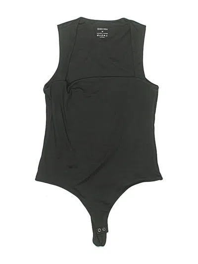 Pre-owned Reoria Bodysuit In Black