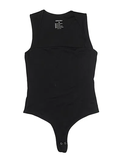 Pre-owned Reoria Bodysuit In Black