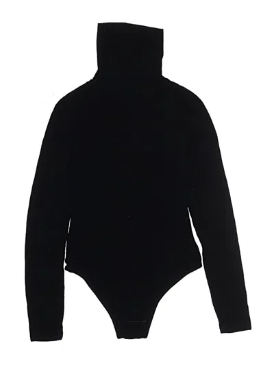 Pre-owned Reoria Bodysuit In Black