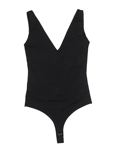 Pre-owned Reoria Bodysuit In Black