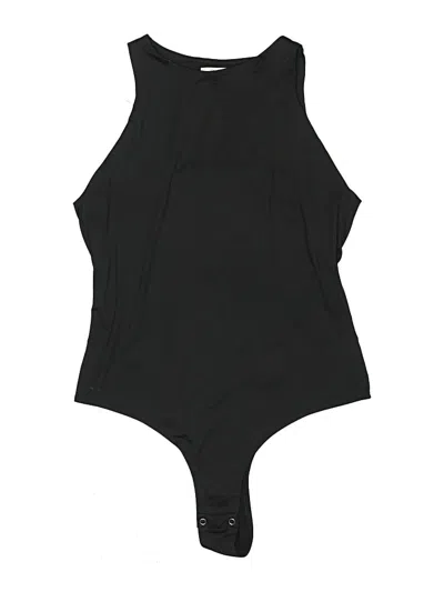 Pre-owned Reoria Bodysuit In Black