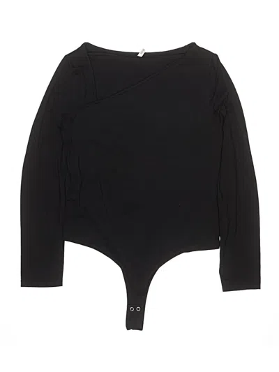 Pre-owned Reoria Bodysuit In Black