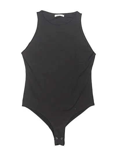 Pre-owned Reoria Bodysuit In Black