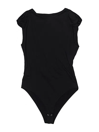 Pre-owned Reoria Bodysuit In Black