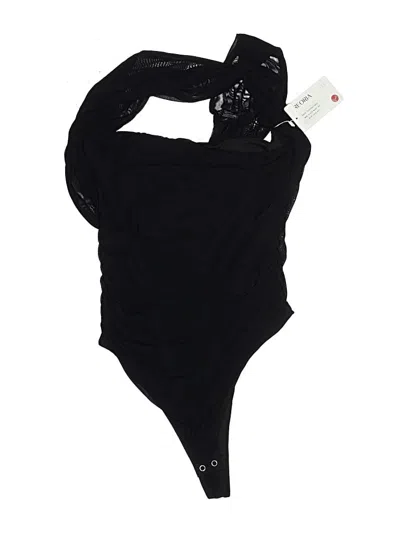 Pre-owned Reoria Bodysuit In Black
