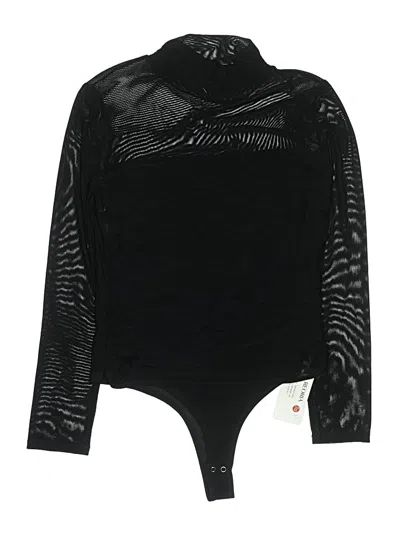 Pre-owned Reoria Bodysuit In Black