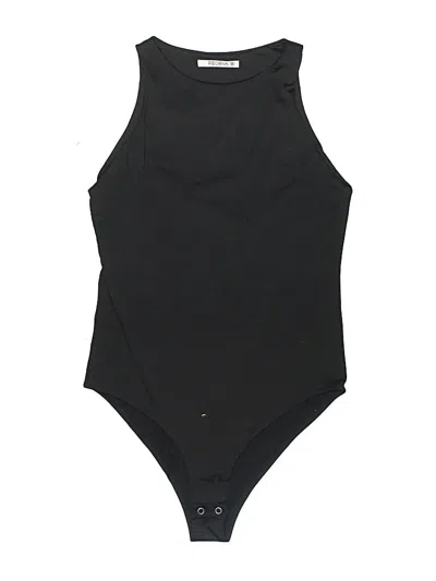 Pre-owned Reoria Bodysuit In Black