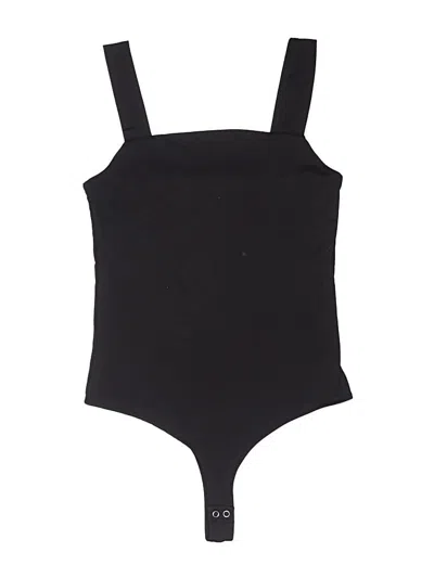Pre-owned Reoria Bodysuit In Black
