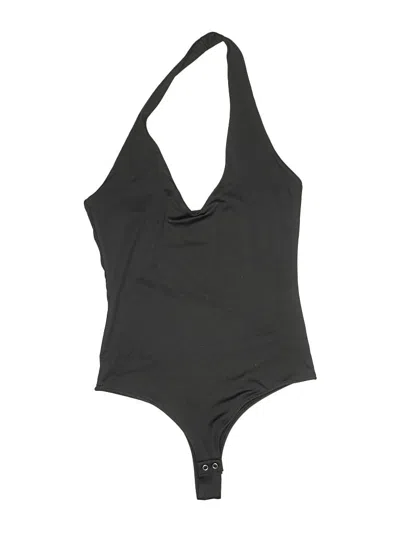 Pre-owned Reoria Bodysuit In Black