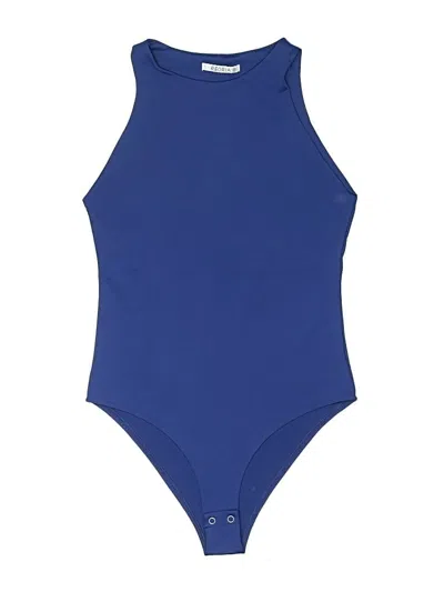 Pre-owned Reoria Bodysuit In Blue