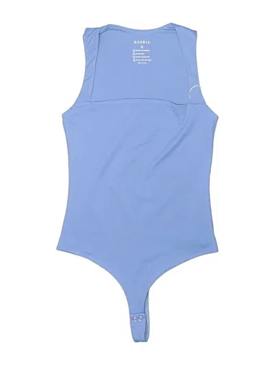 Pre-owned Reoria Bodysuit In Blue