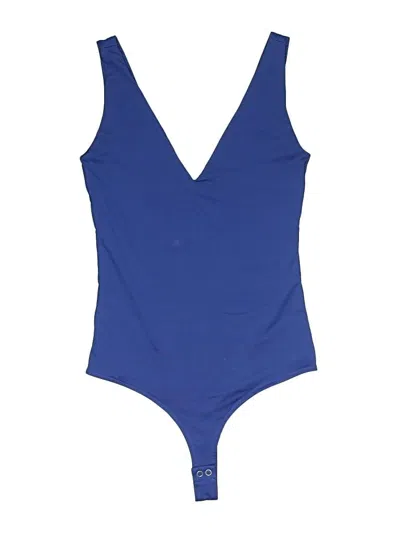 Pre-owned Reoria Bodysuit In Blue