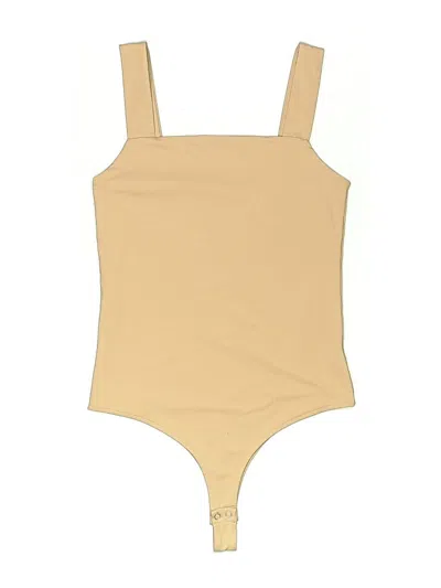Pre-owned Reoria Bodysuit In Brown