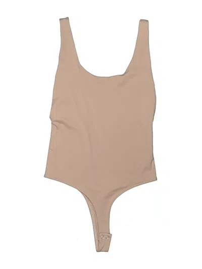 Pre-owned Reoria Bodysuit In Brown