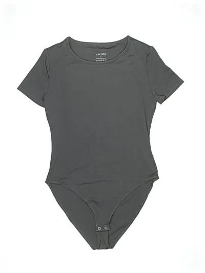 Pre-owned Reoria Bodysuit In Gray
