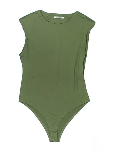 Pre-owned Reoria Bodysuit In Green