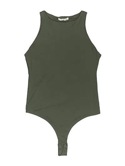 Pre-owned Reoria Bodysuit In Green