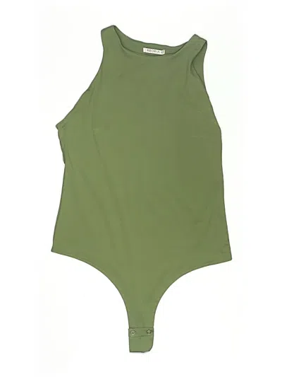 Pre-owned Reoria Bodysuit In Green