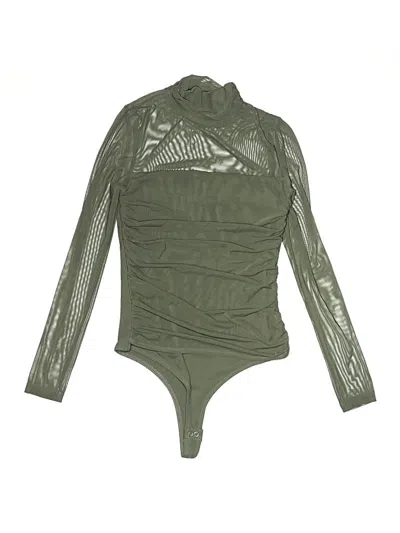Pre-owned Reoria Bodysuit In Green