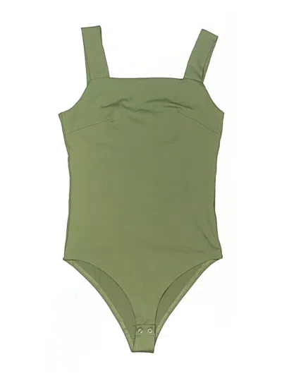 Pre-owned Reoria Bodysuit In Green