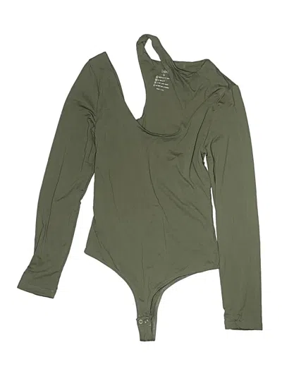 Pre-owned Reoria Bodysuit In Green