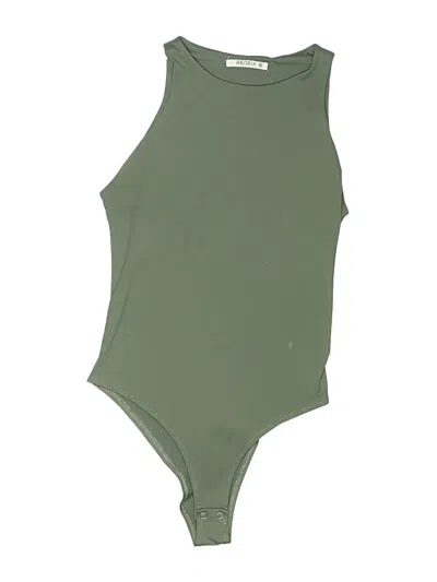 Pre-owned Reoria Bodysuit In Green