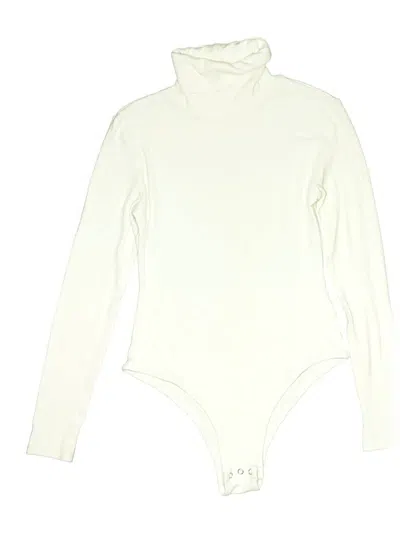 Pre-owned Reoria Bodysuit In Ivory