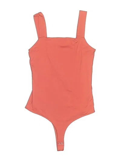 Pre-owned Reoria Bodysuit In Orange