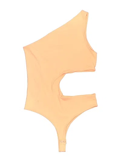 Pre-owned Reoria Bodysuit In Orange