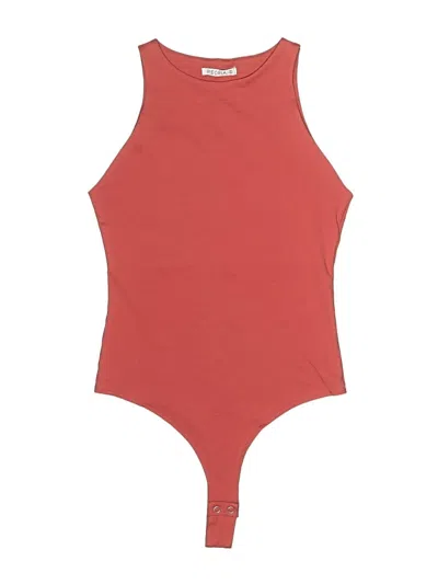Pre-owned Reoria Bodysuit In Orange