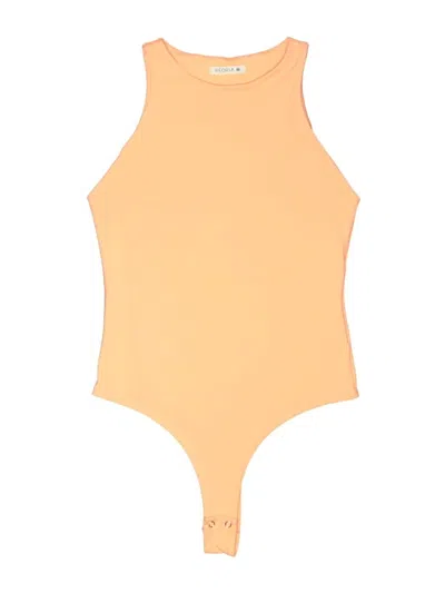 Pre-owned Reoria Bodysuit In Orange