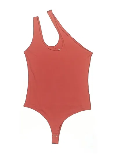 Pre-owned Reoria Bodysuit In Orange