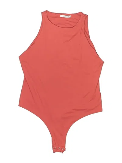 Pre-owned Reoria Bodysuit In Orange