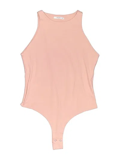 Pre-owned Reoria Bodysuit In Orange