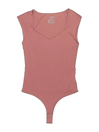 Pre-owned Reoria Bodysuit In Pink