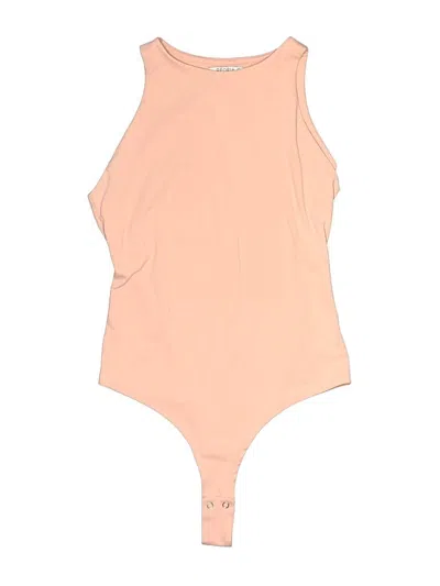 Pre-owned Reoria Bodysuit In Pink