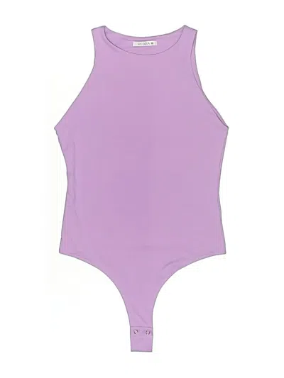 Pre-owned Reoria Bodysuit In Purple