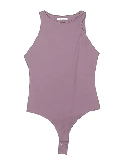 Pre-owned Reoria Bodysuit In Purple