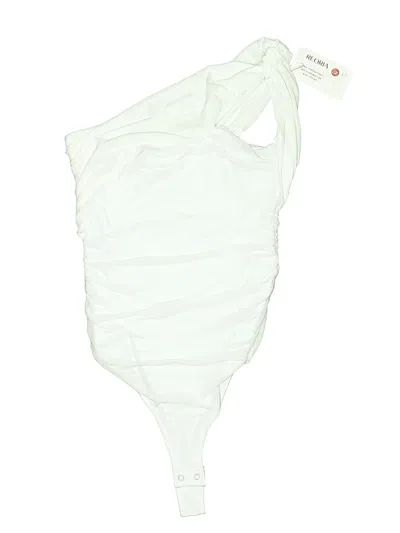 Pre-owned Reoria Bodysuit In White