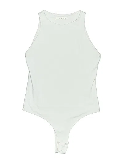 Pre-owned Reoria Bodysuit In White