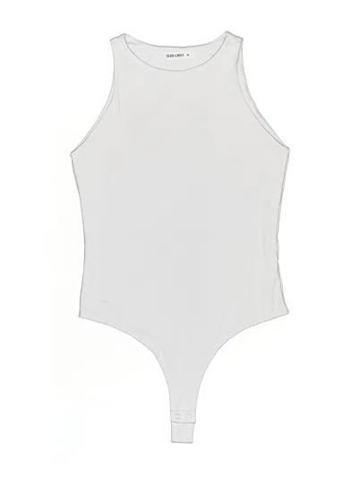 Pre-owned Reoria Bodysuit In White