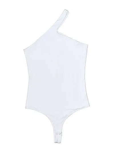 Pre-owned Reoria Bodysuit In White