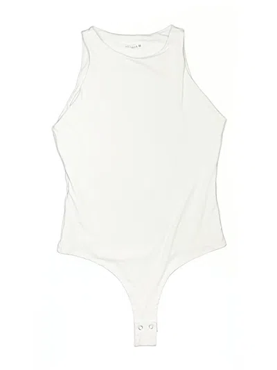 Pre-owned Reoria Bodysuit In White