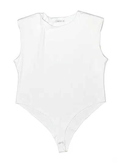 Pre-owned Reoria Bodysuit In White