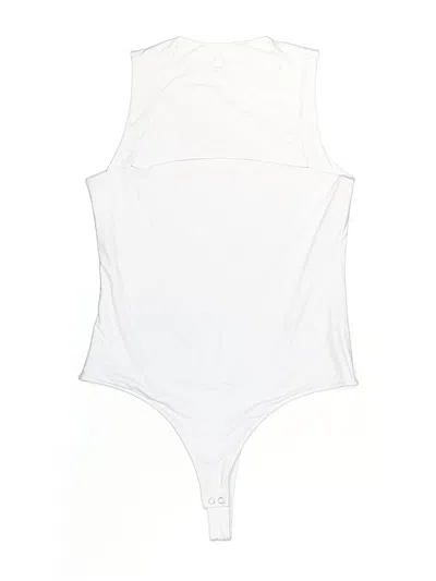 Pre-owned Reoria Bodysuit In White