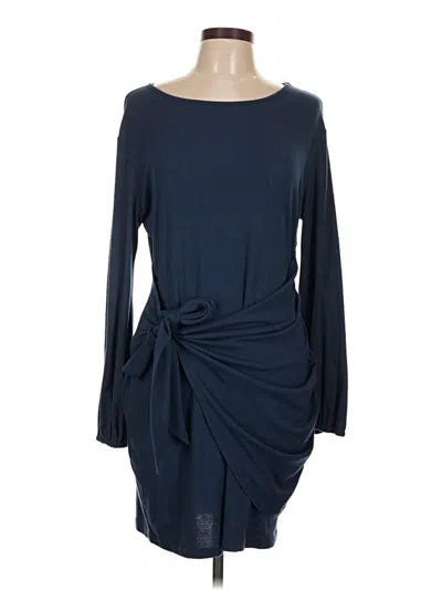 Pre-owned Reoria Casual Dress In Blue